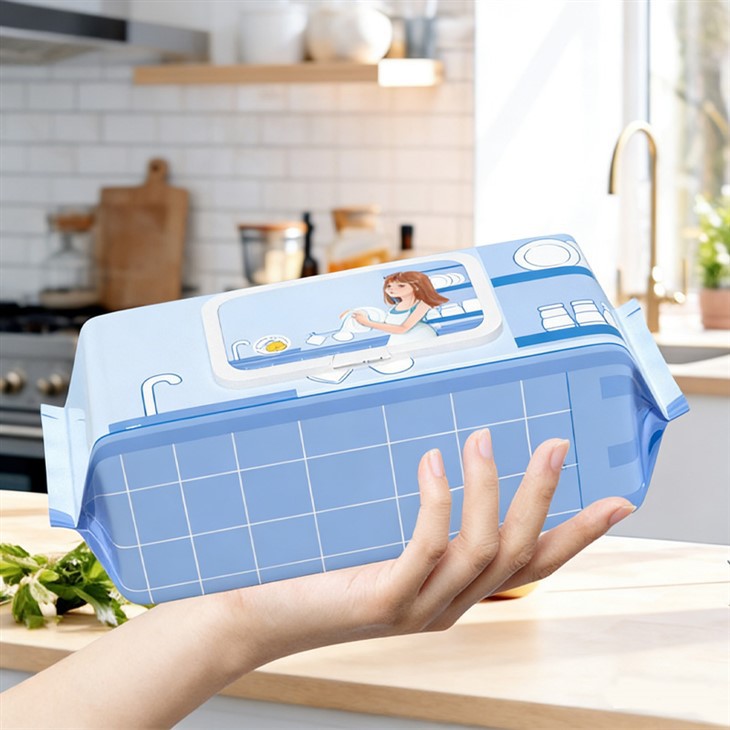 Lingettes antibactériennes pour la cuisine